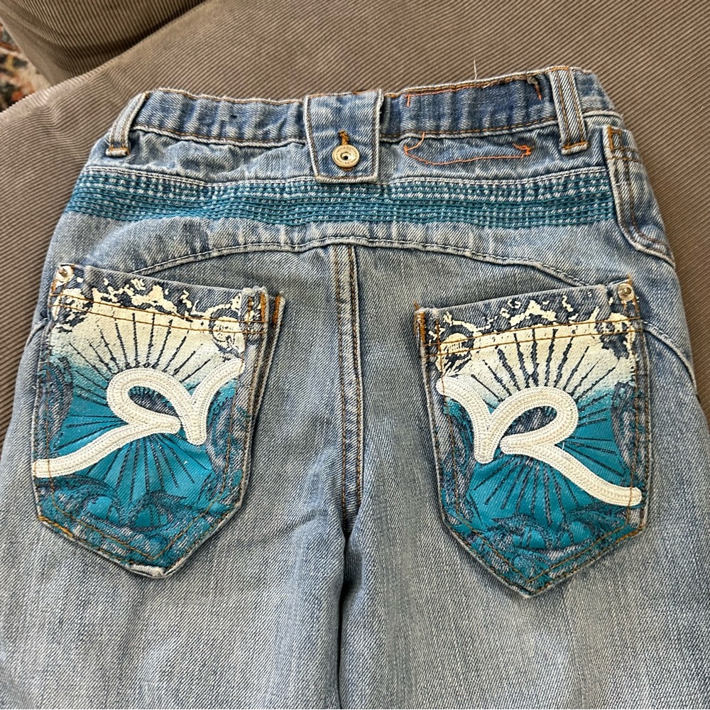 Lot Of 2 Rocawear Boys Jeans Straight Leg Original Fit Adjustable Waist Size 6 - Picture 13 of 13
